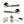 Status Dakota Door Handle Pack (Bathroom Set - 3
