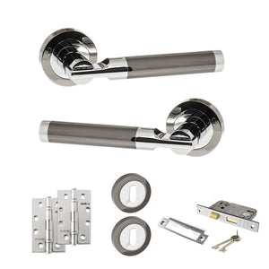 Status Dakota Door Handle Pack (3 Lever Lock Set - 2.5