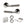 Status Dakota Door Handle Pack (3 Lever Lock Set - 3