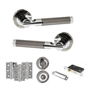 Status Dakota Door Handle Pack (Bathroom Set - 3