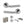 Status Dakota Door Handle Pack (Bathroom Set - 2.5