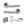 Status Dakota Door Handle Pack (3 Lever Lock Set - 2.5