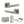 Status Montana Door Handle Pack (3 Lever Lock Set - 2.5