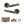 Status Carolina Door Handle Pack (Latch Set - 2.5