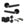 Status Carolina Door Handle Pack (Bathroom Set - 2.5