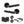 Status Carolina Door Handle Pack (3 Lever Lock Set - 2.5