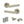 Status Carolina Door Handle Pack (Latch Set - 2.5