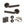 Status Carolina Door Handle Pack (3 Lever Lock Set - 3