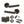 Status Carolina Door Handle Pack (Euro Lock Set - 3
