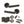 Status Carolina Door Handle Pack (Euro Lock Set - 3