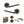 Status Alabama Door Handle Pack (Bathroom Set - 2.5