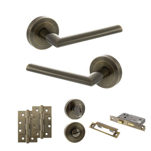 Status Alabama Door Handle Pack (Bathroom Set - 3