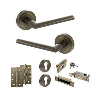Status Alabama Door Handle Pack (Euro Lock Set - 2.5