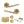Status Alabama Door Handle Pack (3 Lever Lock Set - 3