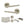 Status Alabama Door Handle Pack (Bathroom Set - 2.5