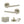 Status Alabama Door Handle Pack (Latch Set - 2.5