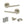 Status Alabama Door Handle Pack (Latch Set - 2.5
