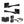 Senza Pari Guido Door Handle Pack (3 Lever Lock Set - 2.5