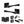 Senza Pari Guido Door Handle Pack (Euro Lock Set - 2.5