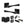 Senza Pari Guido Door Handle Pack (Euro Lock Set - 3