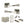 Senza Pari Guido Door Handle Pack (Euro Lock Set - 3