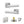 Senza Pari Davoli Door Handle Pack (Latch Set - 3