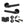 Senza Pari Andretta Door Handle Pack (Euro Lock Set - 2.5