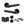 Senza Pari Andretta Door Handle Pack (Bathroom Set - 2.5