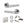 Senza Pari Andretta Door Handle Pack (Euro Lock Set - 2.5