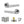 Senza Pari Andretta Door Handle Pack (Latch Set - 3