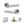 Senza Pari Andretta Door Handle Pack (Latch Set - 2.5