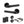 Senza Pari Fasana Door Handle Pack (3 Lever Lock Set - 2.5