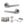 Senza Pari Fasana Door Handle Pack (3 Lever Lock Set - 3