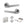 Senza Pari Fasana Door Handle Pack (3 Lever Lock Set - 3