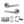 Senza Pari Fasana Door Handle Pack (Euro Lock Set - 3