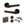Senza Pari Fasana Door Handle Pack (Bathroom Set - 2.5