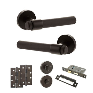 Senza Pari Fasana Door Handle Pack (Bathroom Set - 2.5
