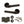 Senza Pari Fasana Door Handle Pack (3 Lever Lock Set - 2.5