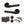 Senza Pari Fasana Door Handle Pack (Bathroom Set - 3