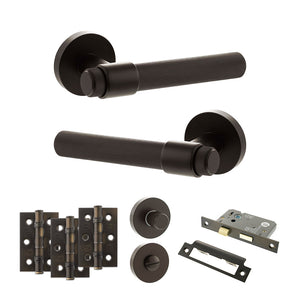 Senza Pari Fasana Door Handle Pack (Bathroom Set - 3
