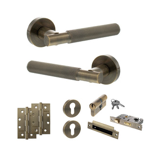 Senza Pari Rosarno Door Handle Pack (Euro Lock Set - 2.5