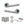 Senza Pari Rosarno Door Handle Pack (3 Lever Lock Set - 2.5