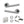 Senza Pari Rosarno Door Handle Pack (Euro Lock Set - 3