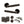 Senza Pari Rosarno Door Handle Pack (Bathroom Set - 3