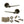 Senza Pari Laviano Door Handle Pack (Euro Lock Set - 2.5