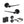 Senza Pari Laviano Door Handle Pack (3 Lever Lock Set - 2.5
