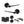 Senza Pari Laviano Door Handle Pack (Bathroom Set - 3