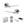 Senza Pari Laviano Door Handle Pack (Bathroom Set - 3