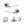 Senza Pari Laviano Door Handle Pack (Latch Set - 3