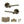 Senza Pari Darrio Door Handle Pack (Latch Set - 2.5